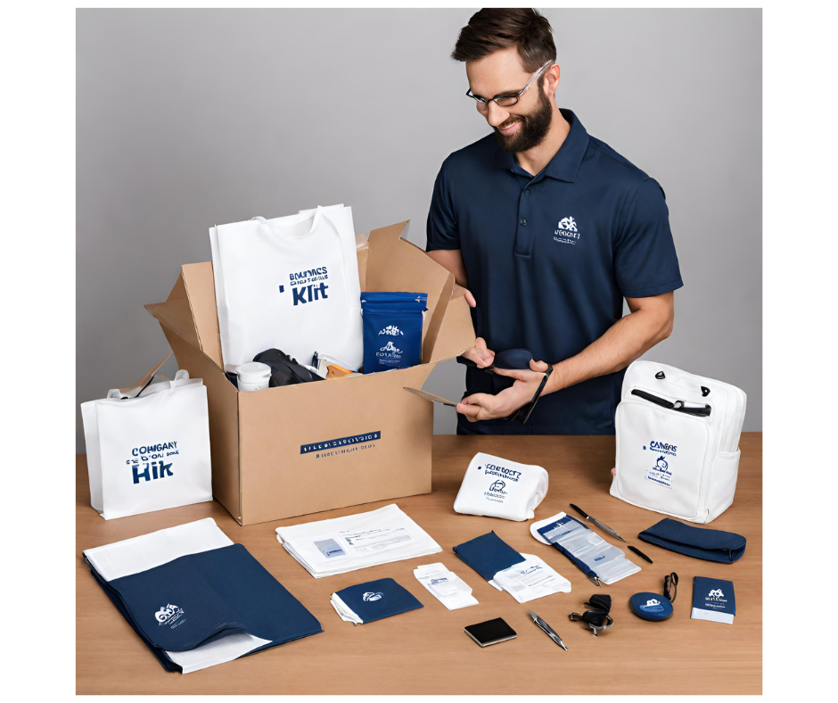 Employee with Kit
